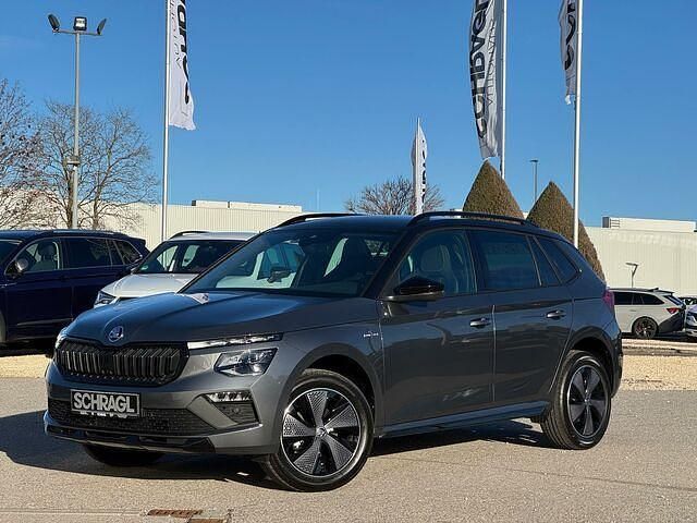Gebraucht Skoda Kamiq Monte Carlo 116 PS (85 kW) 2024 Graphitegrau metallic/dach schwarz SUV