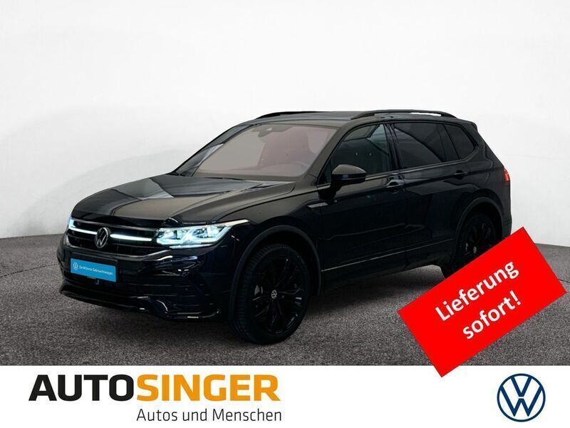 Deep black perleffekt Gebraucht 2024 VW Tiguan Allspace R-line SUV | 52.480 € - Bild 1/4