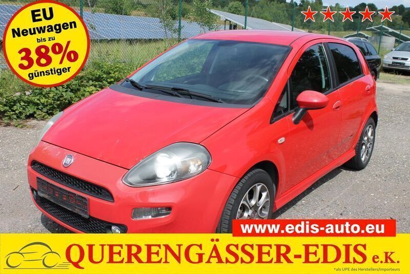 Rosso passionale Gebraucht 2012 Fiat Punto Lounge Kleinwagen | 3.400 € (Superpreis) - Bild 1/4