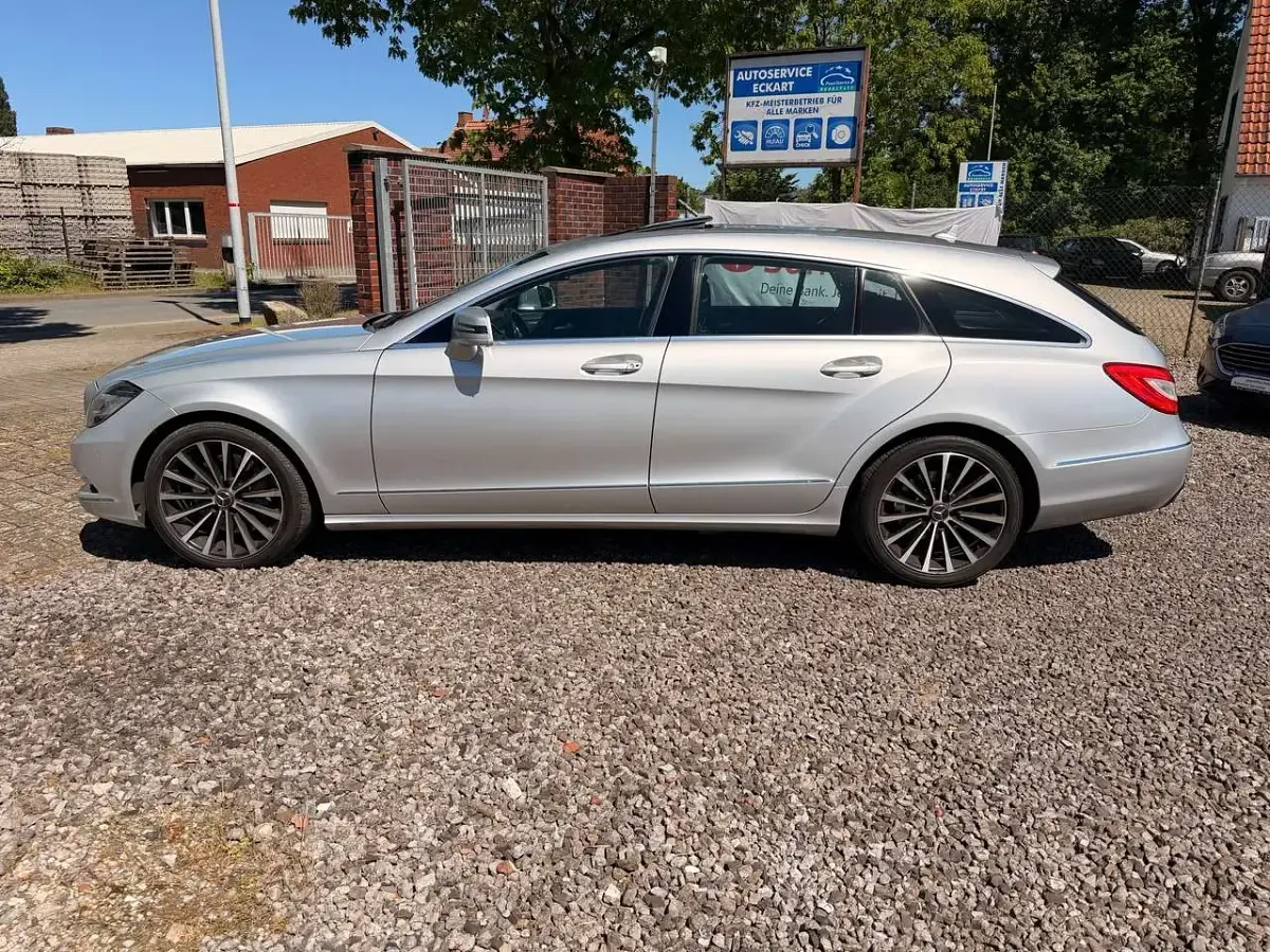 Gebraucht Mercedes CLS350 265 PS (194 kW) 2014 Iridiumsilber  metalliclack Kombi
