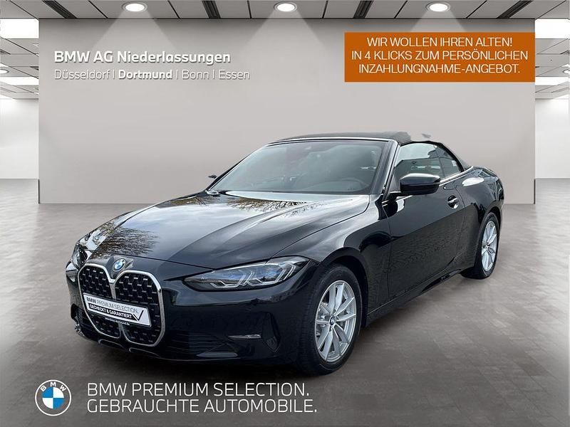 Schwarz Gebraucht 2022 BMW 430 Cabriolet Sport Line Cabrio | 42.999 € (Guter Preis) - Bild 1/4