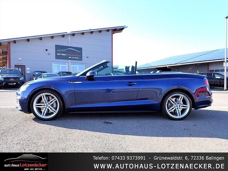 Gebraucht Audi A5 Cabriolet S-Line 252 PS (185 kW) 2017 Blau Cabrio