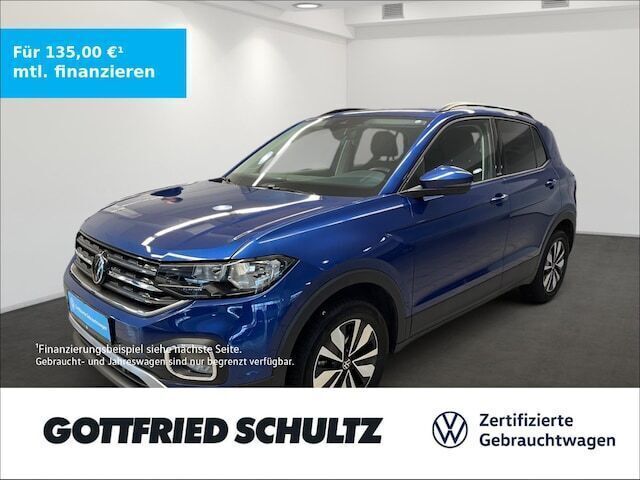 Reef blue metallic Gebraucht 2023 VW T-Cross Move SUV | 19.450 € (Guter Preis) - Bild 1/3