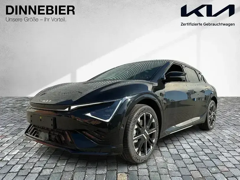 Gebraucht Kia EV6 GT-Line 167 kW (228 PS) 2025 Schwarz SUV