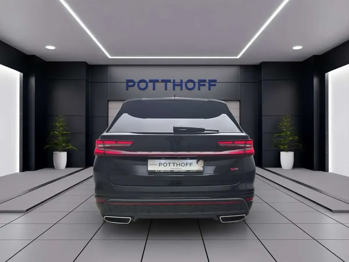 Neu Skoda Kodiaq RS 265 PS (194 kW) 2025 Schwarz SUV