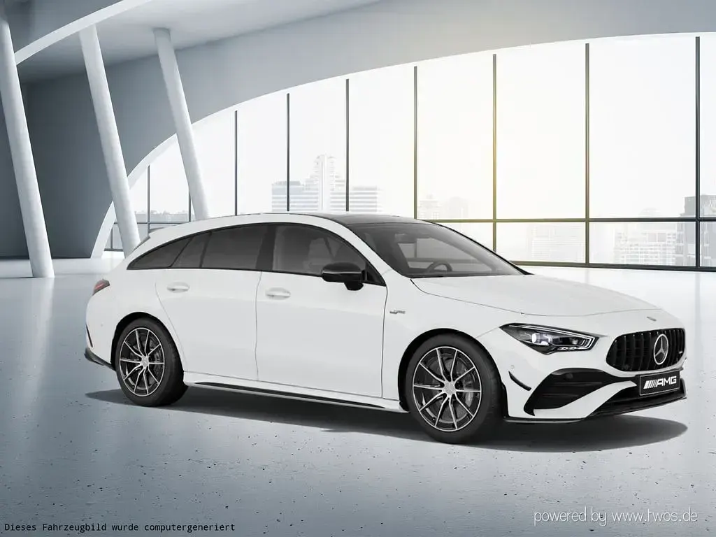 Gebraucht Mercedes CLA35 AMG AMG 306 PS (225 kW) 2025 Polarweiß uni Coupé