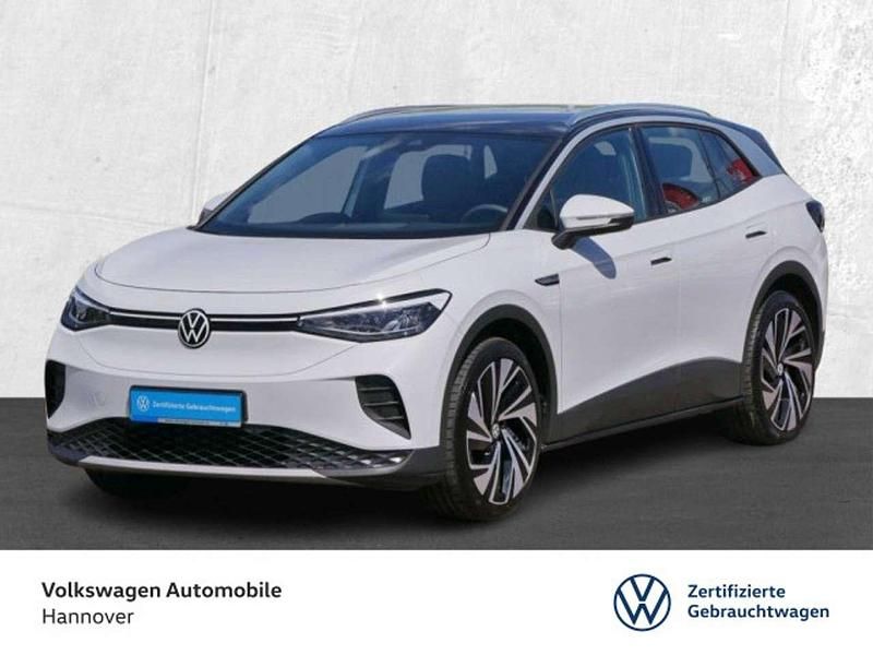 Gletscherweiß metallic Gebraucht 2022 VW ID.4 Pro Performance SUV | 28.990 € (Superpreis) - Bild 1/3