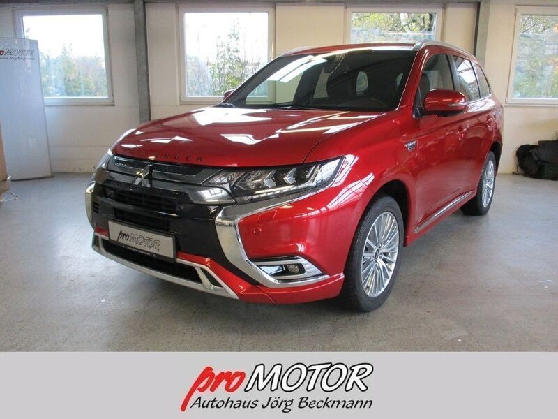 Rot Gebraucht 2019 Mitsubishi Outlander P-HEV Top SUV | 22.222 € (Fairer Preis) - Bild 1/4
