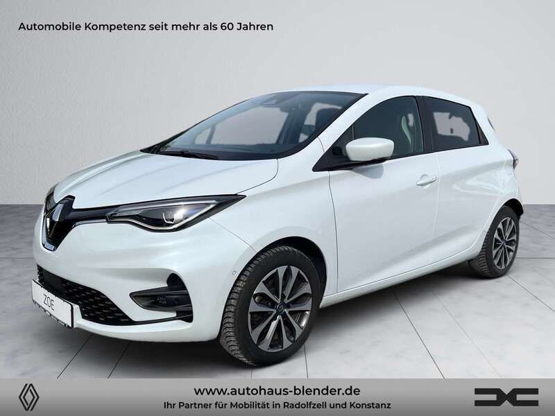 Quarzweiß Gebraucht 2021 Renault Zoe Intens Kleinwagen | 15.390 € (Fairer Preis) - Bild 1/4