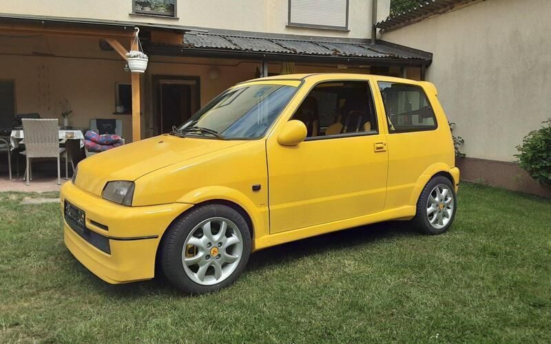 Gelb Gebraucht 1997 Fiat Cinquecento Kleinwagen | 4.000 € - Bild 1/4