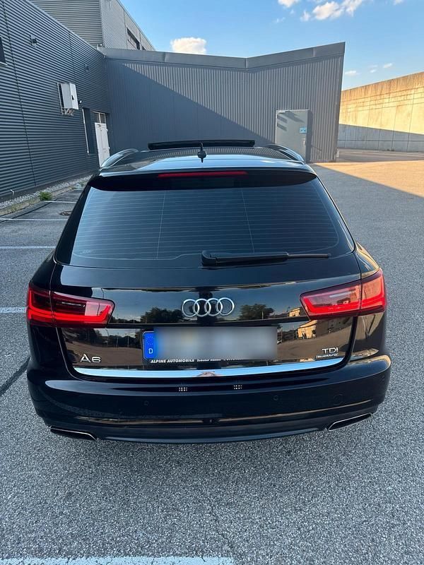 Schwarz Gebraucht 2015 Audi A6 S-Line Kombi | 16.950 € (Fairer Preis) - Bild 1/4