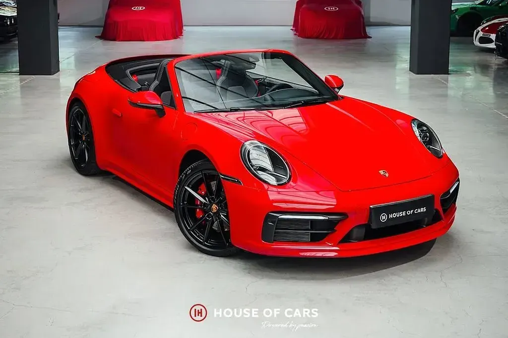 Gebraucht Porsche 911 Carrera S Cabriolet 450 PS (330 kW) 2020 Rot Cabrio