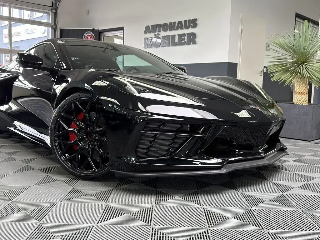 Nowe Corvette C8 481 KM (353 kW) 2025 Czarny Coupe