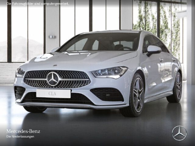 Weiß Gebraucht 2022 Mercedes CLA250 Limousine | 32.490 € (Fairer Preis) - Bild 1/4