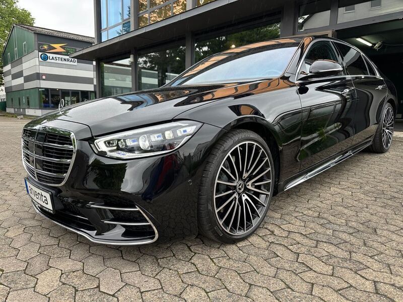 Schwarz Neu 2025 Mercedes S580 AMG Limousine | 193.970 € (Superpreis) - Bild 1/4