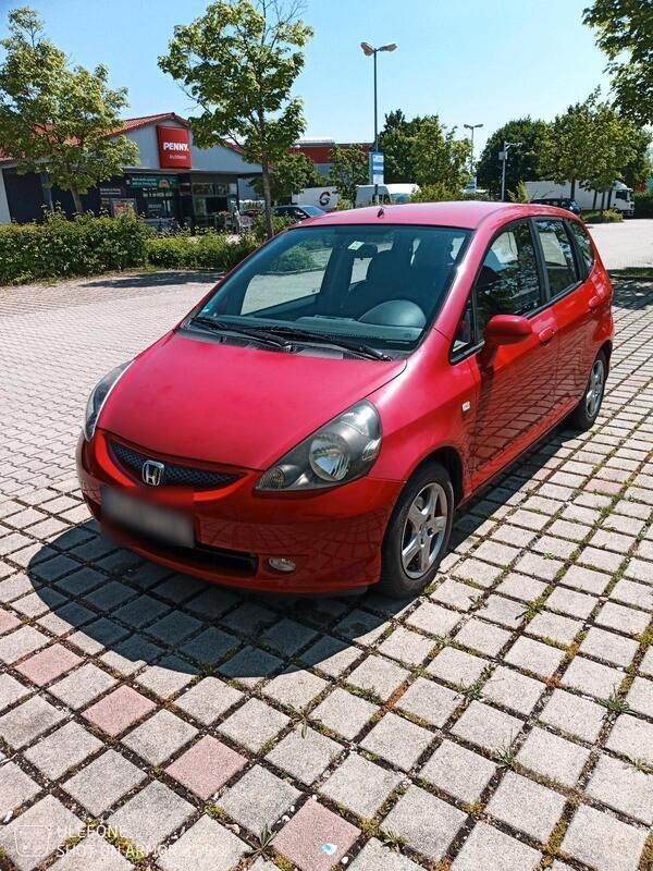 Rot Gebraucht 2008 Honda Jazz Cool Kleinwagen | 1.200 € (Superpreis) - Bild 1/4