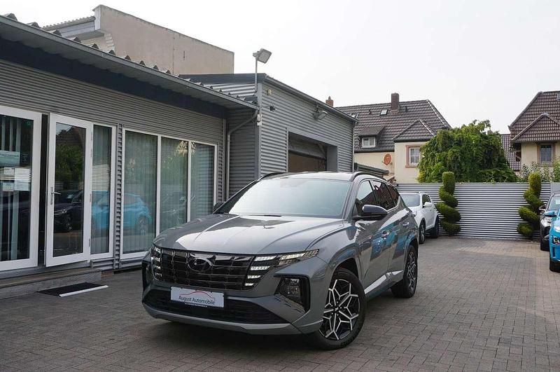 Grau Gebraucht 2022 Hyundai Tucson N Line SUV | 31.470 € (Fairer Preis) - Bild 1/3