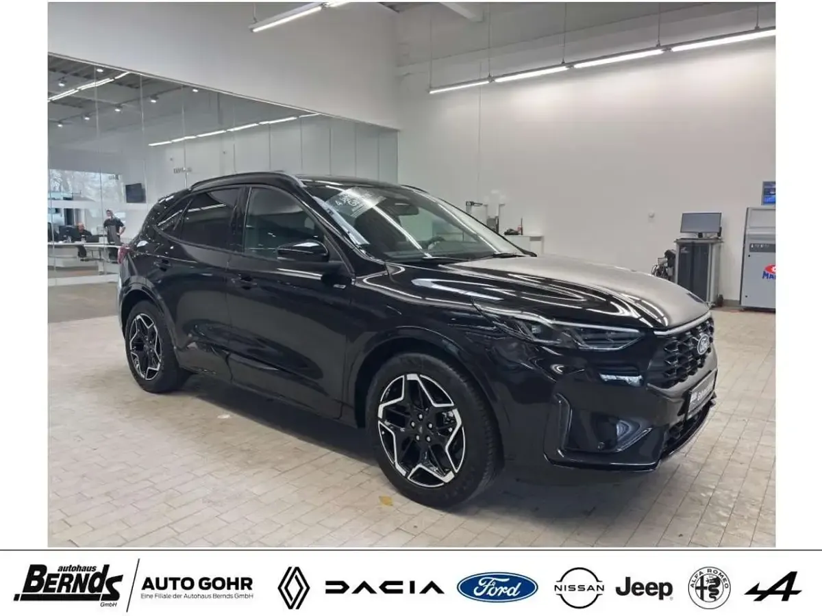 Gebraucht Ford Kuga ST-Line 151 PS (111 kW) 2024 Agate black metallic (pn4gm) SUV