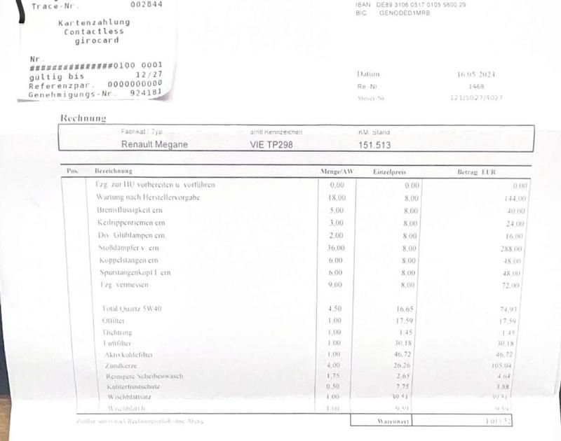 Gebraucht Renault Mégane GrandTour Dynamique 131 PS (96 kW) 2010 Silber Kombi