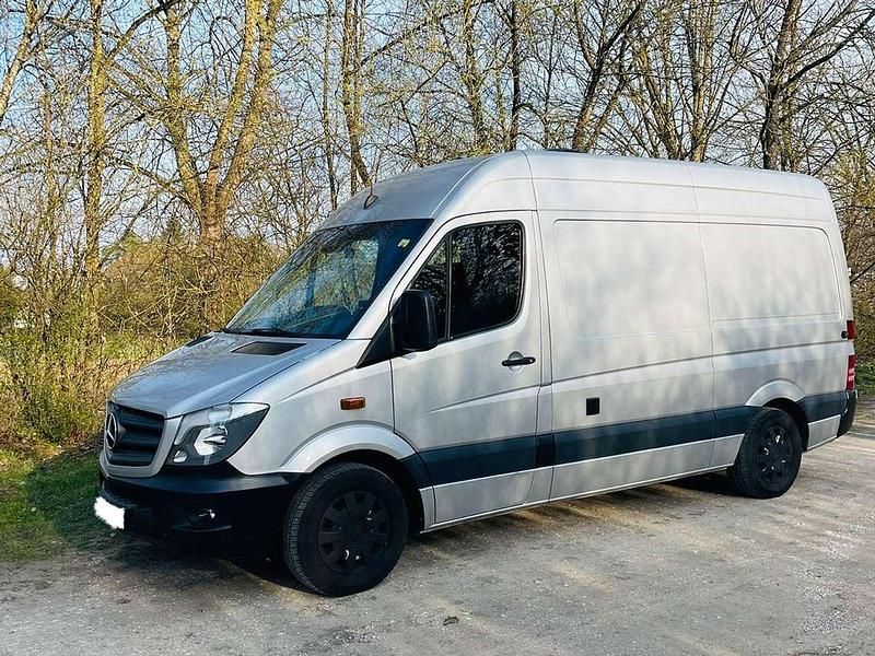 Silber Gebraucht 2017 Mercedes Sprinter Van | 33.000 € - Bild 1/4