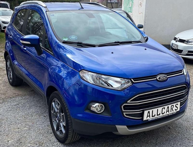 Kineticblau (metallic) Gebraucht 2017 Ford Ecosport Titanium SUV | 10.490 € (Guter Preis) - Bild 1/4