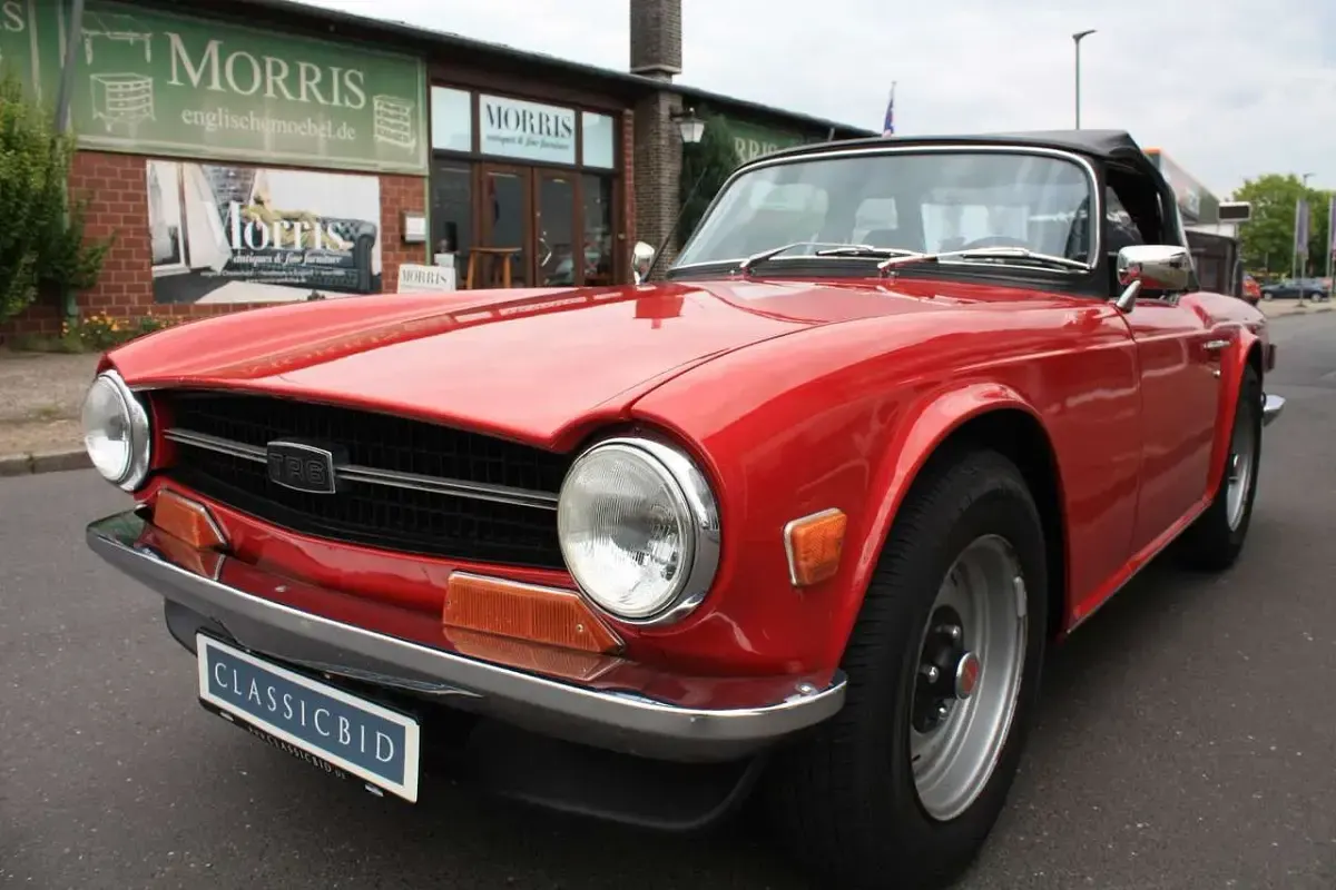 Gebraucht Triumph TR6 144 PS (105 kW) 1972 Rot Cabrio