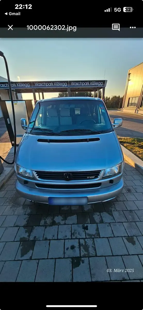Gebraucht VW Multivan 150 PS (110 kW) 1998 Silber Van / Kleinbus
