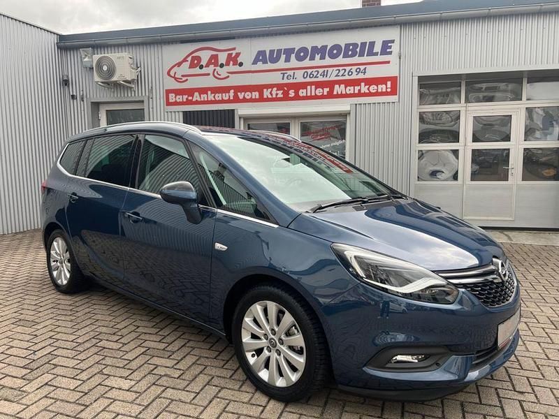 Blau Gebraucht 2019 Opel Zafira Innovation Van / Kleinbus | 13.990 € (Superpreis) - Bild 1/4