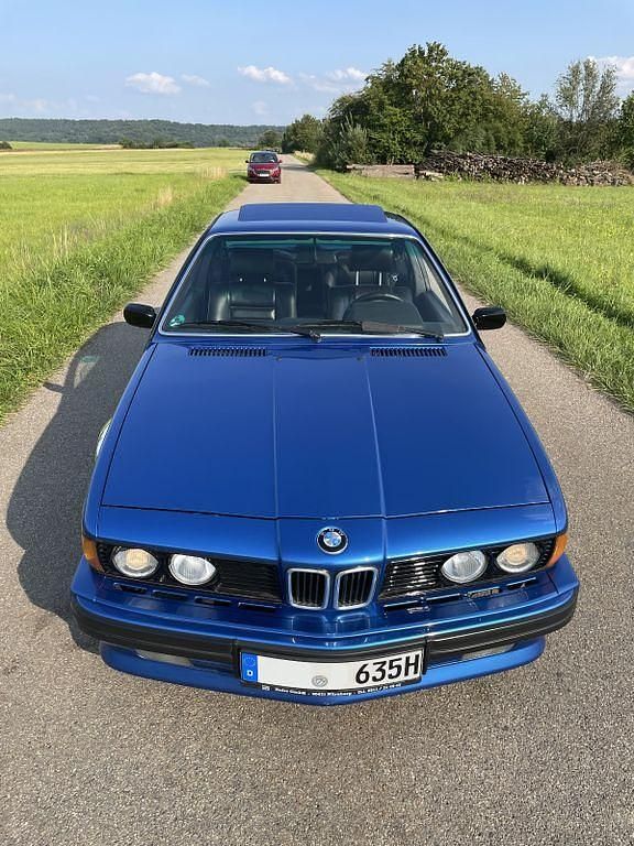 Blau Gebraucht 1989 BMW 635 Coupé | 17.500 € - Bild 1/4