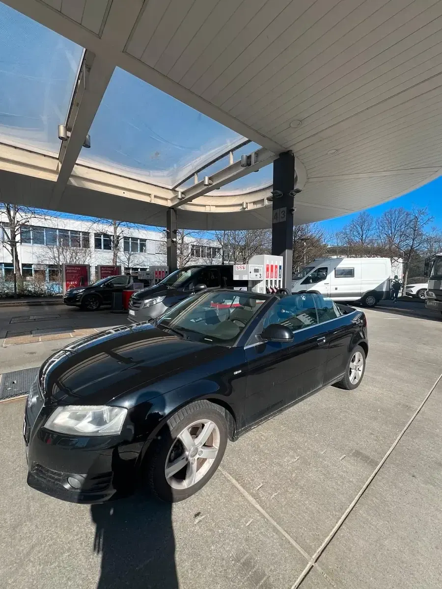 Gebraucht Audi A3 Cabriolet 140 PS (102 kW) 2008 Schwarz Cabrio