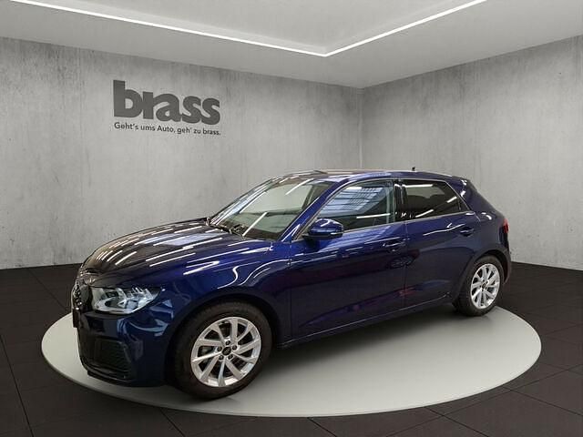 Gebraucht Audi A1 Sportback Advanced Plus 95 PS (69 kW) 2024 Navarrablau metallic Kleinwagen