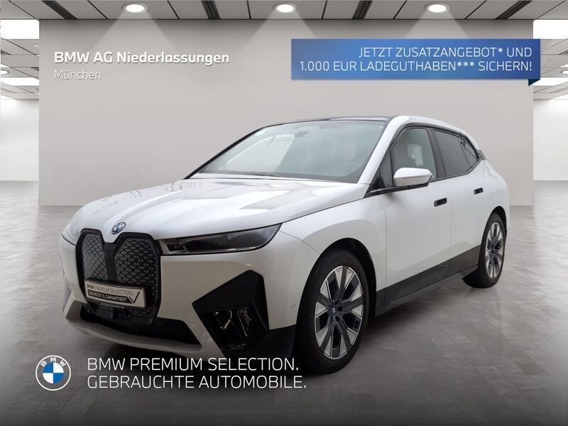 Weiß Gebraucht 2024 BMW iX Sport Line SUV | 57.406 € (Fairer Preis) - Bild 1/2