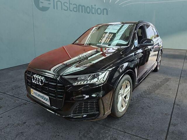 Schwarz Gebraucht 2021 Audi Q7 S-Line SUV | 45.770 € (Guter Preis) - Bild 1/2
