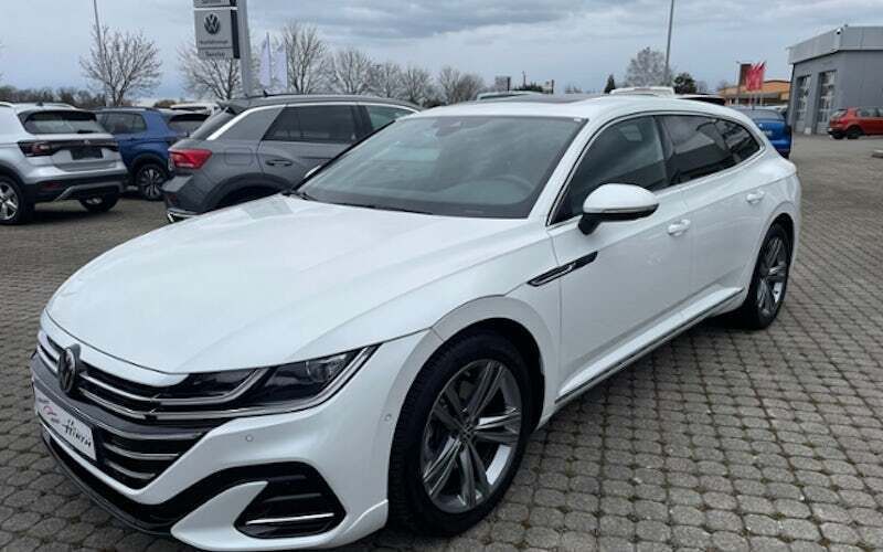 Gebraucht VW Arteon R-line 200 PS (147 kW) 2023 Weiß Limousine