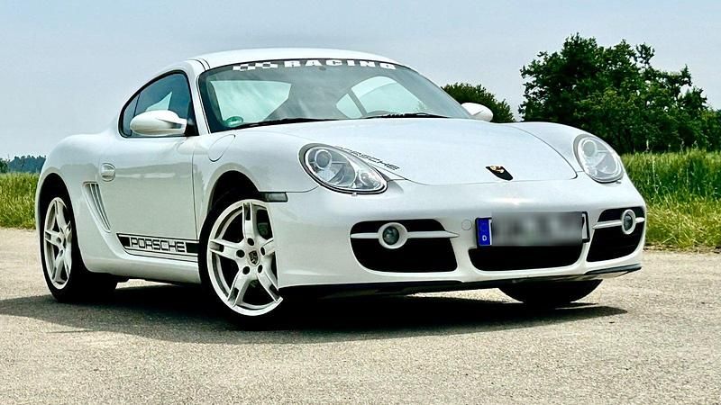Weiß Gebraucht 2008 Porsche Cayman Coupé | 28.500 € - Bild 1/4