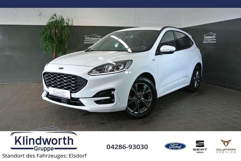 Frost weiß Gebraucht 2022 Ford Kuga ST-Line SUV | 24.950 € (Fairer Preis) - Bild 1/4