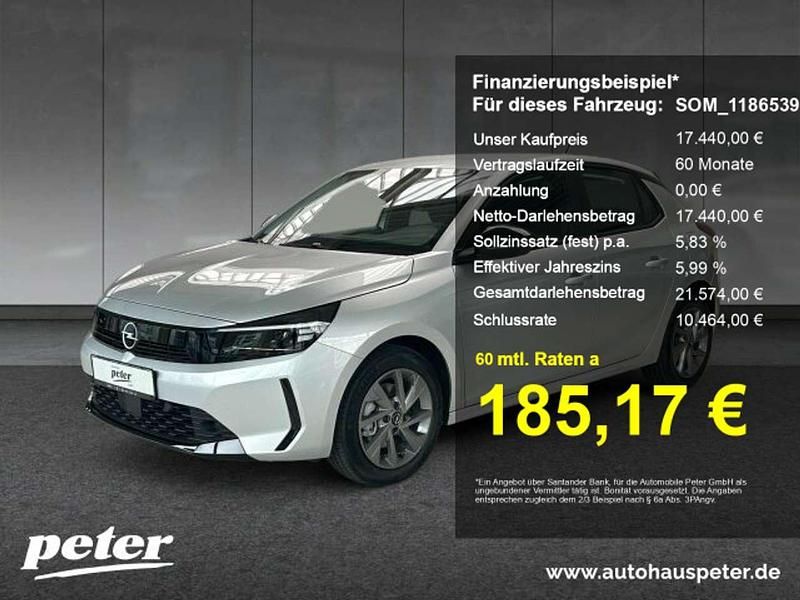 Silber Neu 2025 Opel Corsa Edition Kleinwagen | 17.440 € (Guter Preis) - Bild 1/4