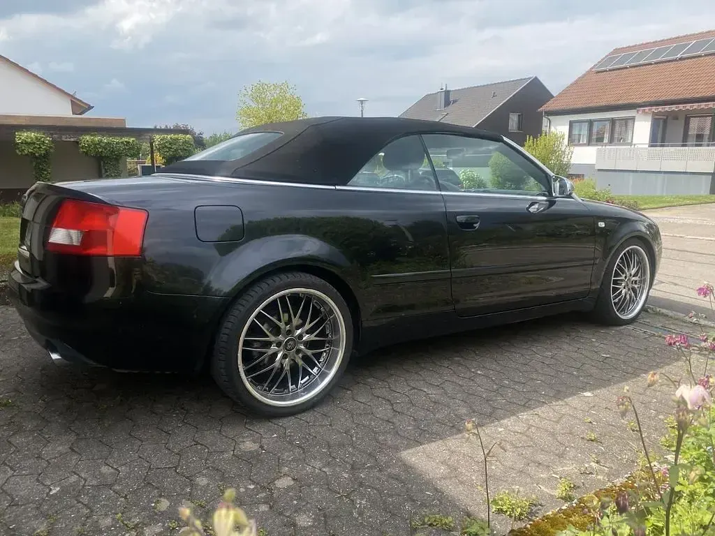 Occasion Audi A4 Cabriolet Performance 170 ch (125 kW) 2002 Noir Cabriolet