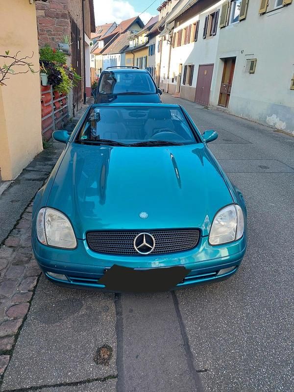 Grün Gebraucht 1998 Mercedes SLK230 Cabrio | 2.750 € (Superpreis) - Bild 1/4