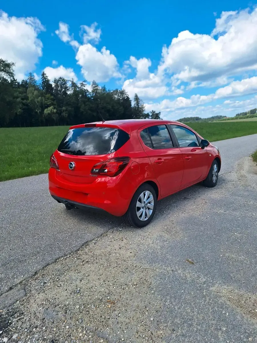 Gebraucht Opel Corsa Eco 101 PS (74 kW) 2015 Rot Kleinwagen