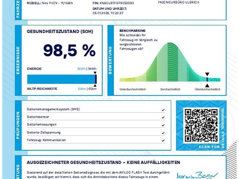 Gebraucht Kia Niro Edition 7 105 PS (77 kW) 2022 Weiß SUV