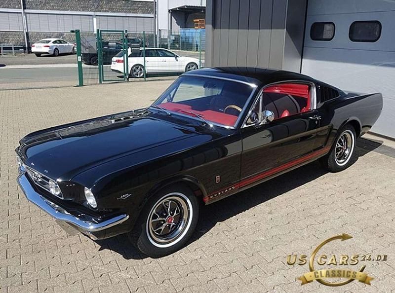 Gebraucht Ford Mustang GT Fastback 224 PS (164 kW) 1966 Raven black Coupé