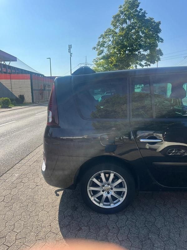 Gebraucht Renault Espace 147 PS (108 kW) 2013 Schwarz Van / Kleinbus