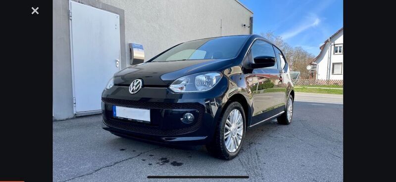 Schwarz Gebraucht 2014 VW up! Cup Kleinwagen | 6.300 € (Fairer Preis) - Bild 1/4