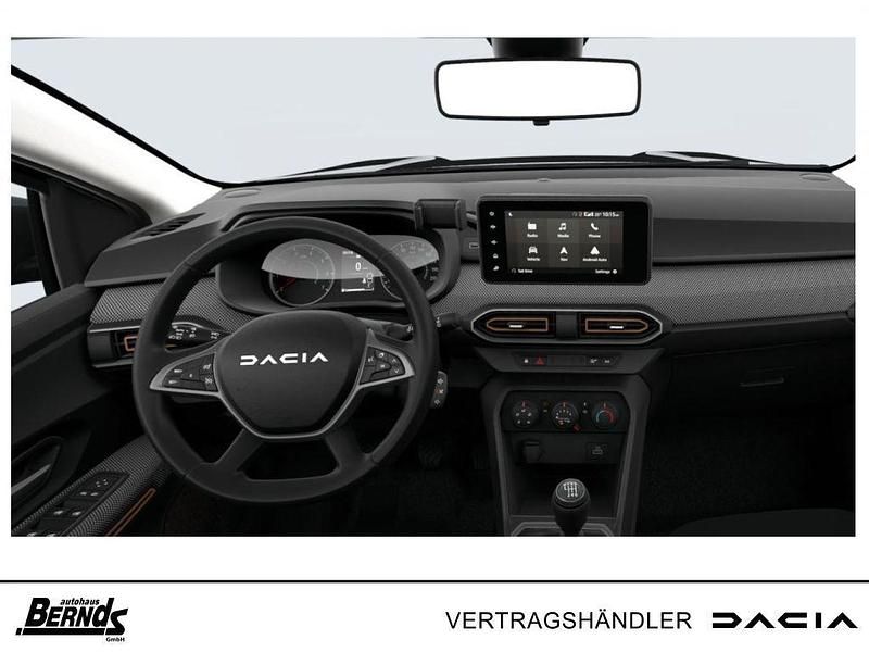 Neu Dacia Sandero Expression 91 PS (66 kW) 2025 Perlmuttschwarz metallic Kleinwagen