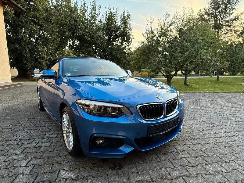Blau Gebraucht 2018 BMW 220 M Sport Cabrio | 22.000 € (Fairer Preis) - Bild 1/4