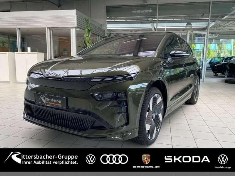 (olibogrün metallic) Neu 2025 Skoda Enyaq iV RS SUV | 58.490 € (Fairer Preis) - Bild 1/4