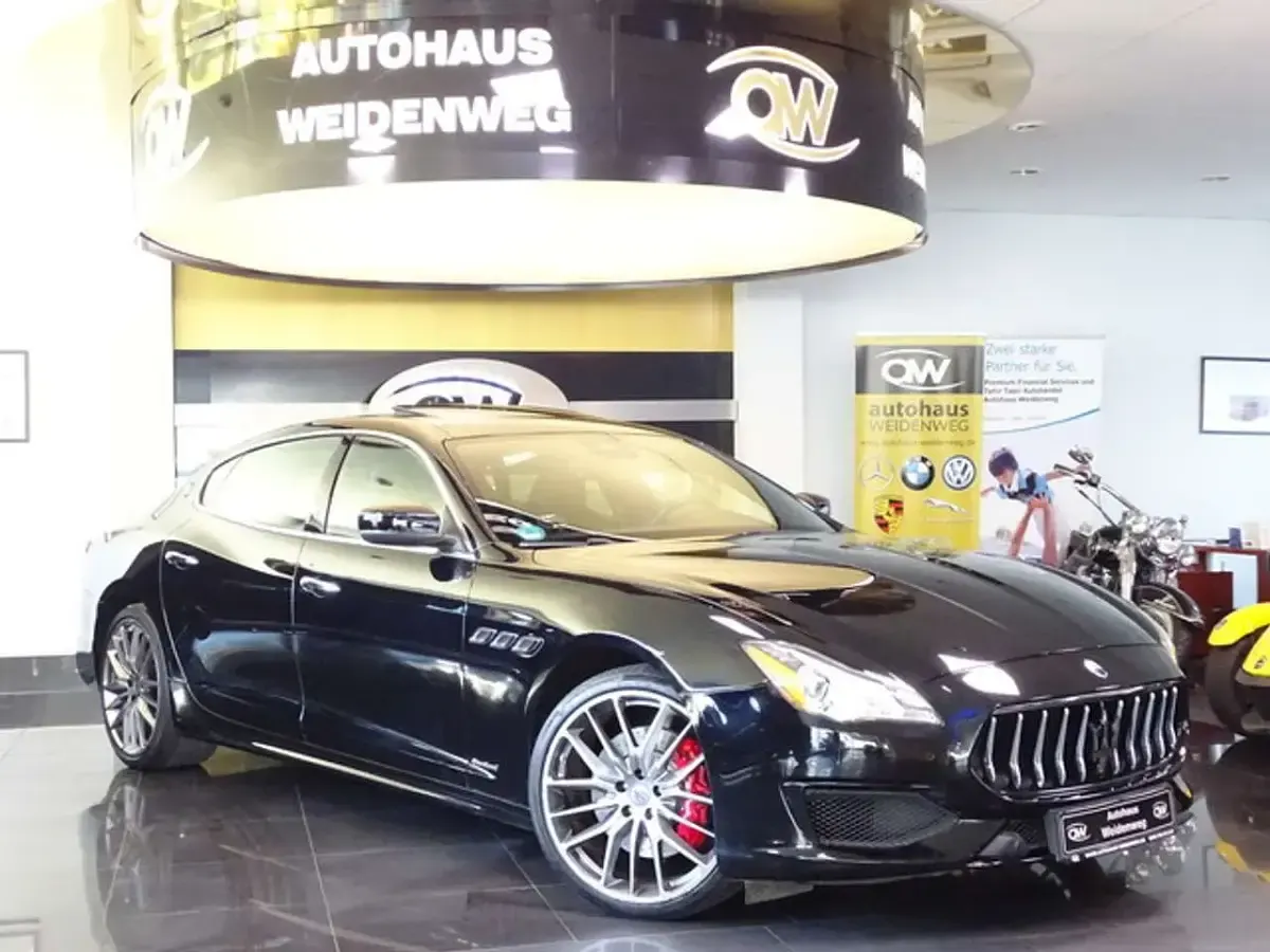 Gebraucht Maserati Quattroporte 275 PS (202 kW) 2018 Schwarz Limousine