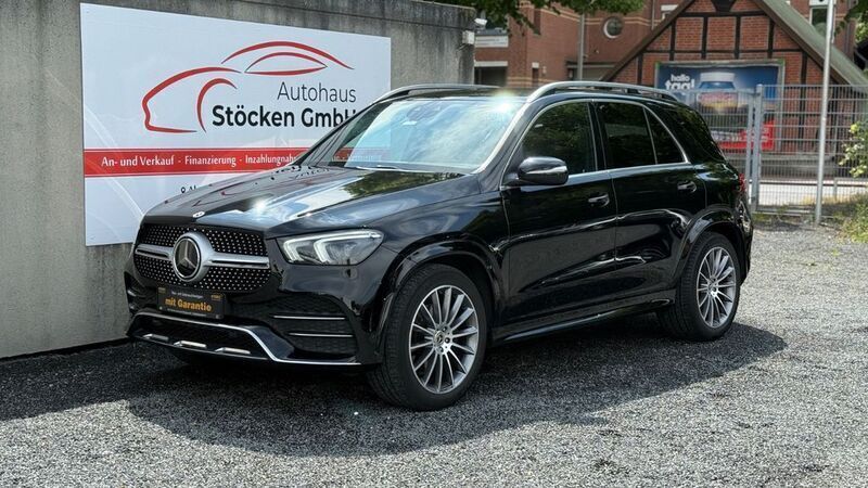 Schwarz Gebraucht 2021 Mercedes GLE350 AMG line SUV | 56.990 € (Fairer Preis) - Bild 1/4