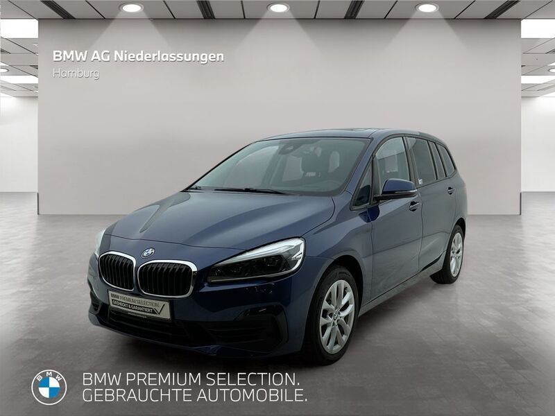 Blau Gebraucht 2022 BMW 220 Gran Tourer Sport Line Van / Kleinbus | 26.406 € (Fairer Preis) - Bild 1/4
